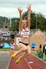Senior womens long jump, EAP International Combined Events, Hexham Northumberland. Photo: David T. Hewitson/Sports for All Pics